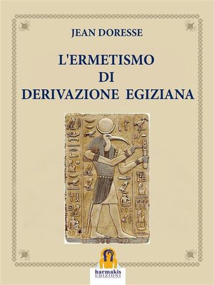 cover image of L'Ermetismo di Derivazione Egiziana
